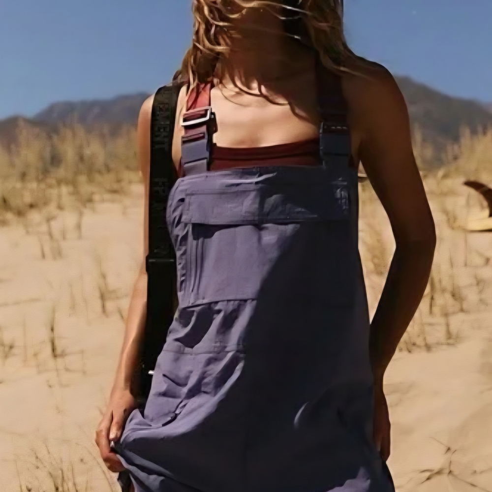 FP Movement by Free People Indigo Overalls Size Small. New With Out Tags